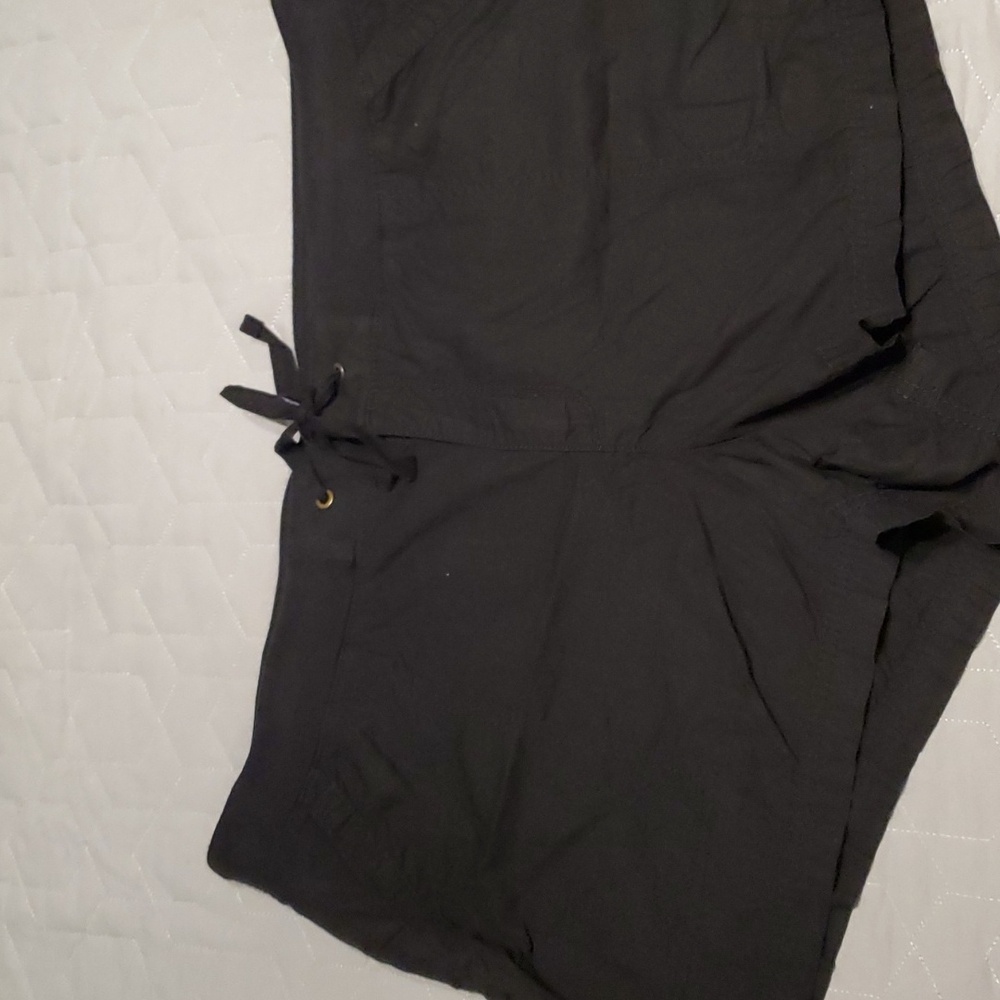 Ana knit waist shorts with drawstring